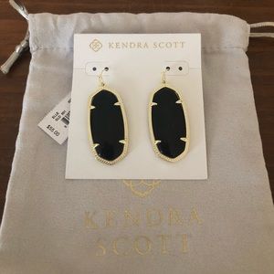 Kendra Scott Elle black earrings